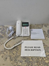 BT Décor 2600 Corded Landline House Phone, Advanced Nuisance Call Blocker, Call