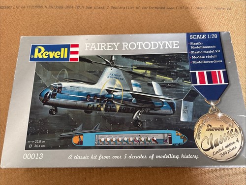 Revell fairey rotodyne - fairey, 1/78
