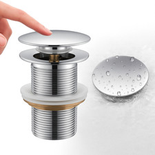 PILETTA DI SCARICO CLICK CLACK PER SCARICO A PAVIMENTO CARAVAN CAMPER YACHT