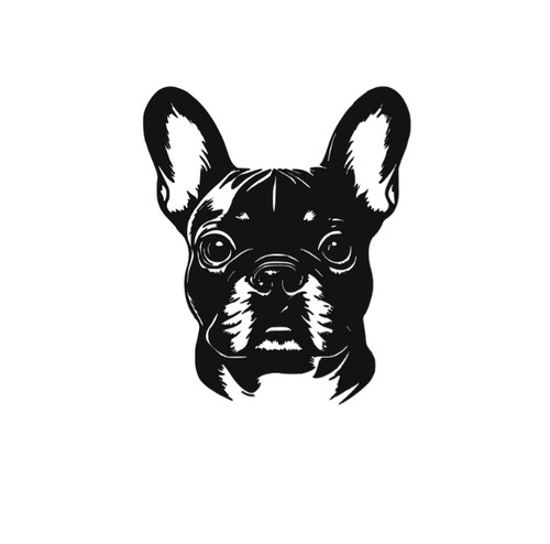 French bulldog vinyl decal - vinyl,