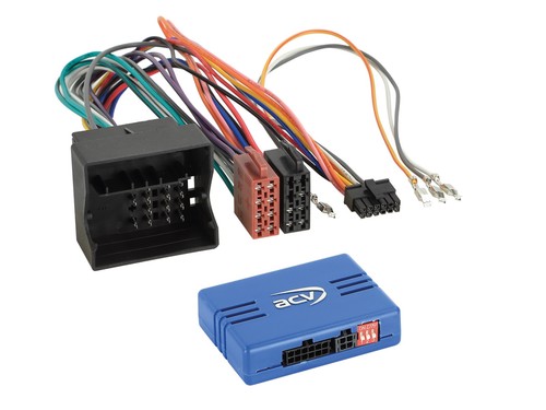 Car stereo adapter for golf - car,