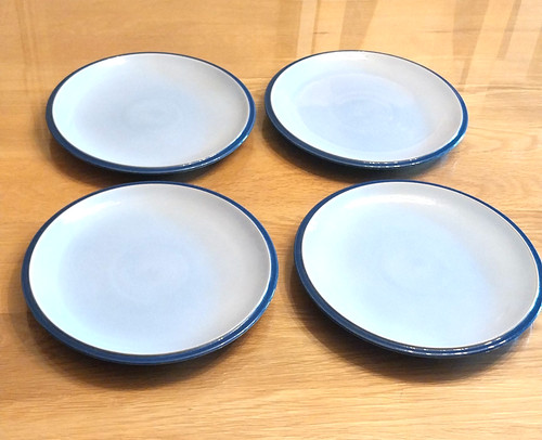Denby blue jetty - 4, pieces