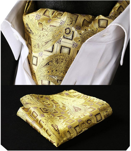 Polka dot ascot - polka,
