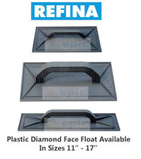 Refina Plastic ABS Diamond Hard Wall Plastering Render Float Trowel,Size 11"-17"