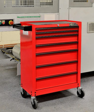 Hilka Tool Chest Trolley Red