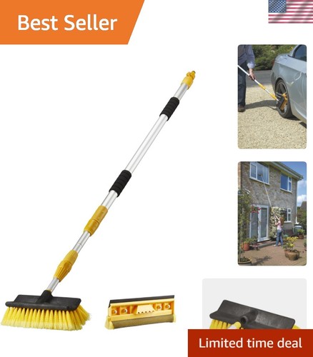 Telescopic cleaning hose - hose, brush
