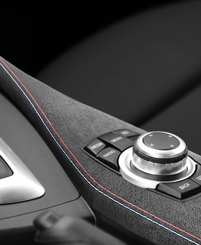 Alcantara centre console trim - alcantara,