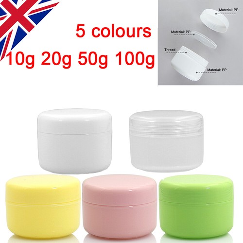 100g plastic jar pot sample - jar,