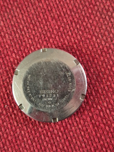 Seiko 6309 8070 case back - case,