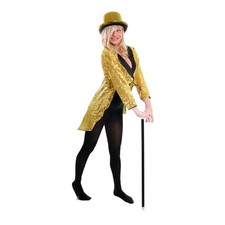 ADULT SEQUIN TAILCOAT CABARET