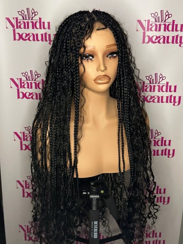 Handmade long boho braid wig - long,