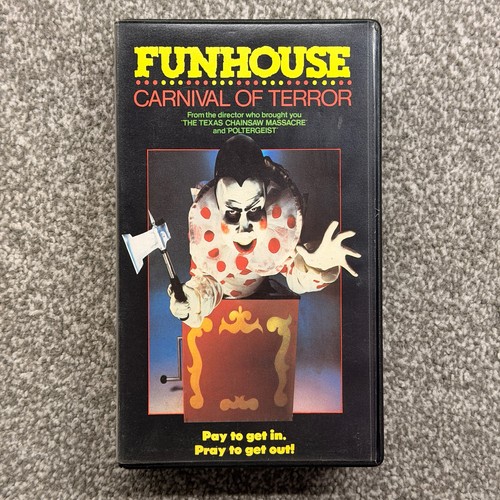 The funhouse 1981 vhs pre - the, cert