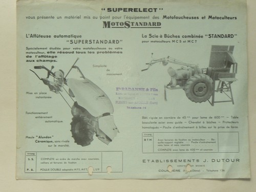 Motor tiller brochure