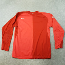 Nike Football Shirt Large Red