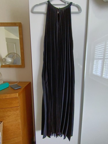 Cos pleated halterneck midi - cos,