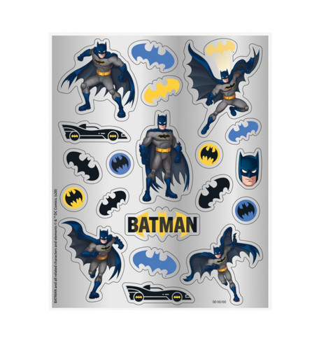 Batman sticker sheet pack - sheet, pack/4