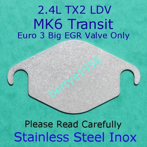 Egr valve blank plate ford - blank,