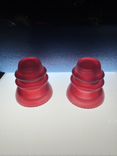Stained antique glass - (red),