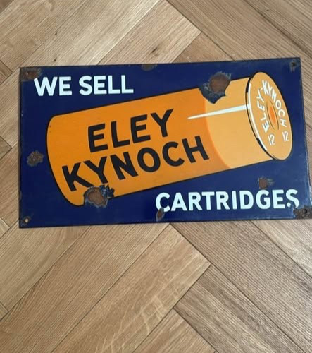 Rare eley kynoch enamel - rare,