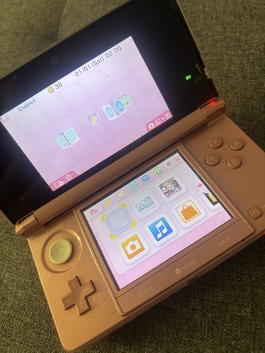 Nintendo 3ds pink handheld - nintendo,