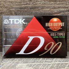 TDK D90 High Output Blank