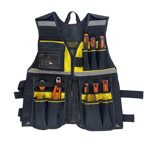 Tool vest sturdy reflective - tool,
