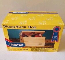 Breyer NATURAL TACK TRUNK Wood Tack Box #284