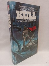 KULL The Fabulous Warrior King Robert E Howard Bantam 1978 PB 1st Edition Poster