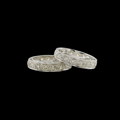 12mm 18k solid white - 18k,
