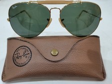 80's VINTAGE B&L RAY-BAN USA AVIATOR OUTDOORSMAN II 62[]14 L2112 & ORIGINAL CASE