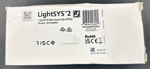 Risco lightsys rp432mnp main - risco, 2