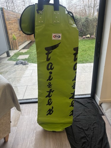 6ft fairtex green punch bag - fairtex,