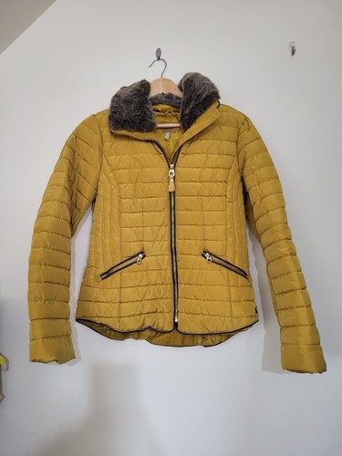 Joules yellow padded coat - joules,