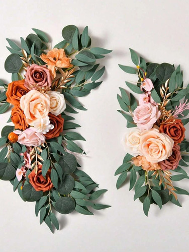 2pcs wedding arch flowers - 2pcs,