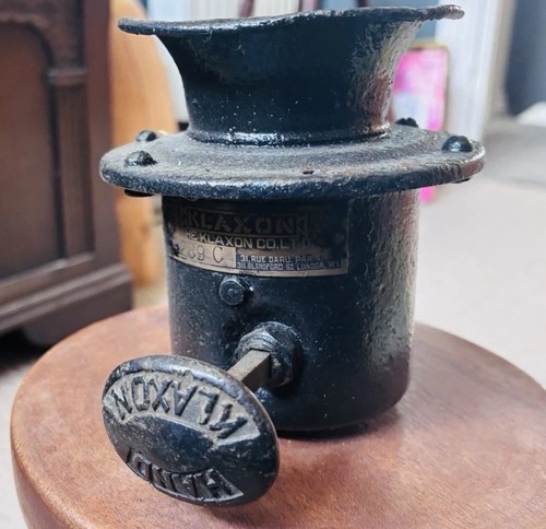 Antique klaxon ltd hand - co,
