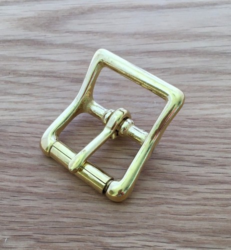 Solid brass hobble roller - brass,