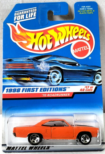 Hot wheels roadrunner - wheels, '70