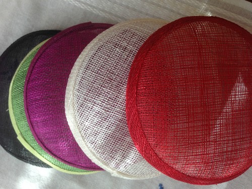 Round sinamay - round,