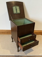 Vintage Wooden Sewing Box /