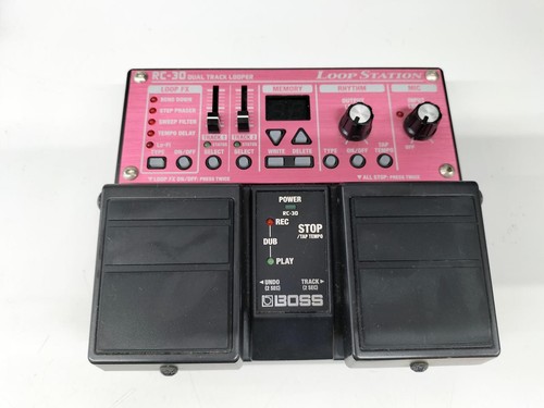 Boss loop station stereo - rc-30,