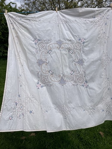 Vintage hand embroidered - vintage,