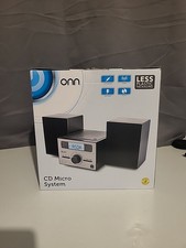 ONN Micro HiFi System with CD