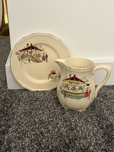 Alfred meakin carousel - meakin, jug