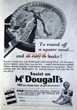 McDOUGALL's Self-Raising Flour Baking Advert - Small 1953 Print AD
