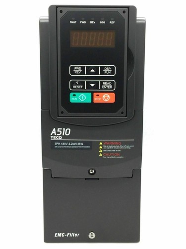 Teco a510 phase inverter - teco, 3