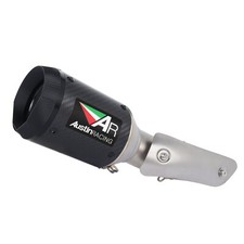 Carbon Fiber Exhaust Tips Mid Pipe System Fit for Suzuki GSXR1000 2012-2022