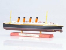 Diecast Boat Model Atlas RMS Lusitania Cruise ship Toys Collect 1:1250 Scale 