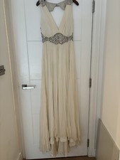 jenny packham wedding dress UK 12 Ivory Silk RRP £3500