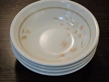 4 x Biltons Crocus Spring Bouquet Cereal Dessert Dishes Bowls 6.5 Inch Diameter