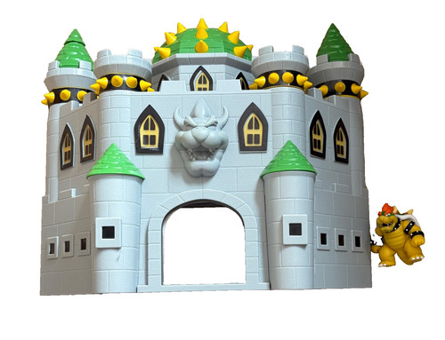 Bowser castle super - bowser, mario